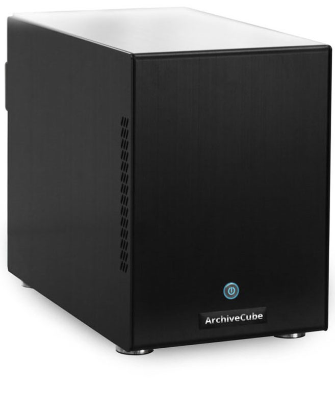 Bild des Archive Cubes, der bewährten accantum-Dokumenten- und Archivlösung